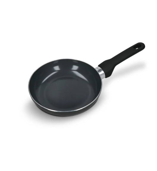 ZWIEGER VIRTU Komplet Patelnia 20, 24, 28 cm +pokrywki silikonowe | aluminium | powłoka ceramiczna | indukcja