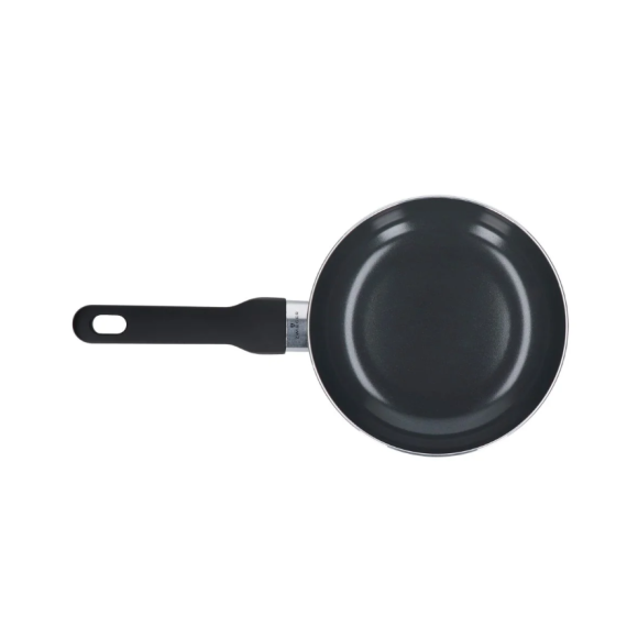 ZWIEGER VIRTU Komplet Patelnia 20, 24, 28 cm +pokrywki silikonowe | aluminium | powłoka ceramiczna | indukcja