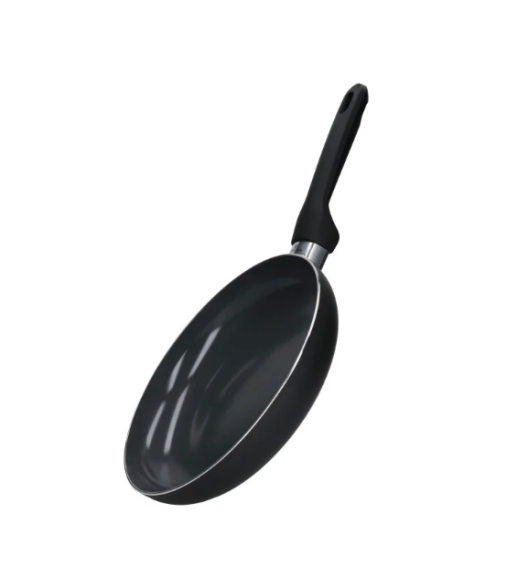 ZWIEGER VIRTU Komplet Patelnia 20, 24, 28 cm +pokrywki silikonowe | aluminium | powłoka ceramiczna | indukcja