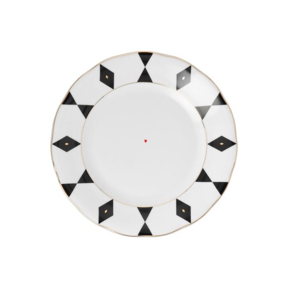 ĆMIELÓW ALASKA G539 DAMA KIER Talerz płytki deserowy 19 cm / porcelana