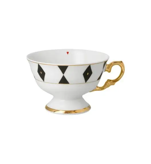 ĆMIELÓW ALASKA G539 DAMA KIER Filiżanka niska 180 ml / na nodze / porcelana