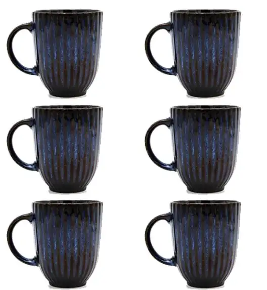 LUBIANA STONEWARE COSMOS CERAMIC 6x Kubek 350 ml / ceramika