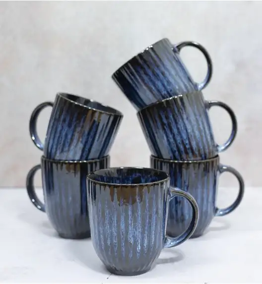 LUBIANA STONEWARE COSMOS CERAMIC 6x Kubek 350 ml / ceramika