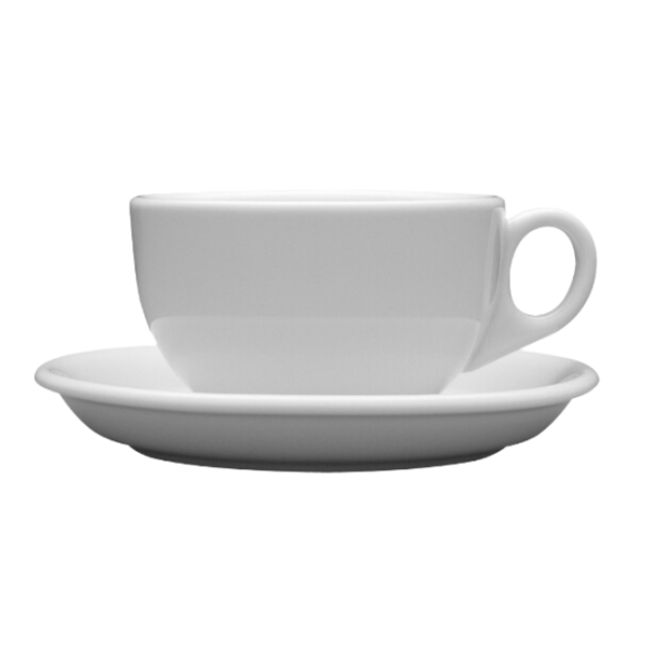 LUBIANA AMERYKA 0105 Filiżanka 200 ml ze spodkiem 14,5 cm / porcelana