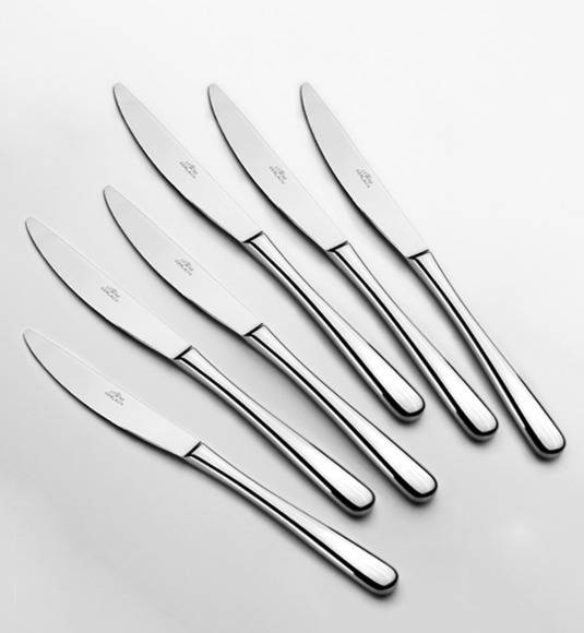 GERLACH Muza Sztućce 18x nóż obiadowy LUZ / połysk