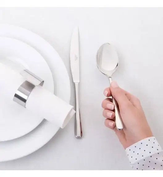 GERLACH Muza Sztućce 60x nóż obiadowy LUZ / połysk