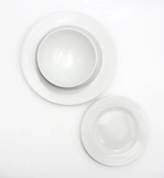 KAHLA P-Y Serwis obiadowy 18 elementów dla 6 osób  / porcelana