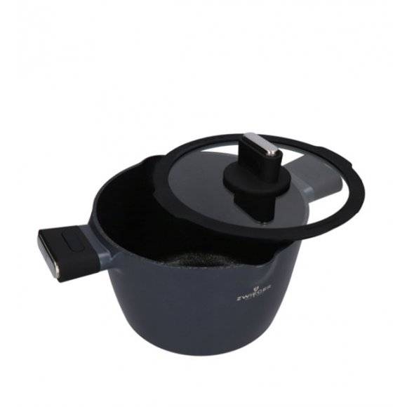ZWIEGER VESNA Komplet 6 garnków z pokrywkami / GREBLON C3 non-stick / indukcja