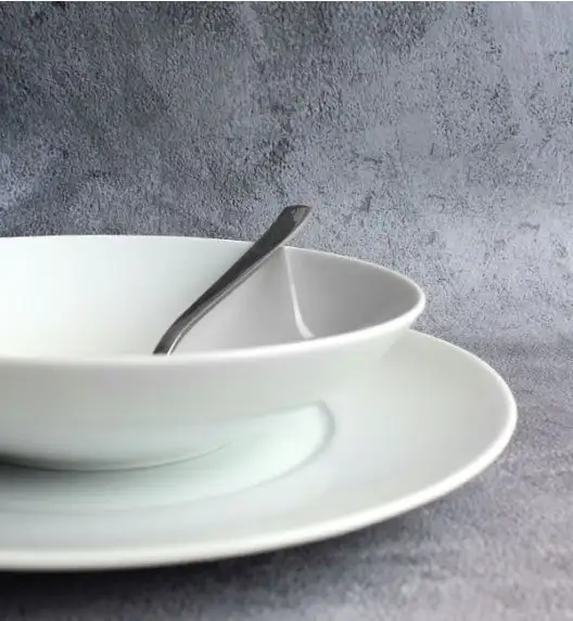 WYPRZEDAŻ! CHODZIEŻ QUEBEC Zestaw 4 elementowy dla 1 osoby / 6 porcelana