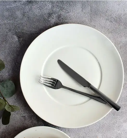 WYPRZEDAŻ! CHODZIEŻ QUEBEC Zestaw 4 elementowy dla 1 osoby / 6 porcelana