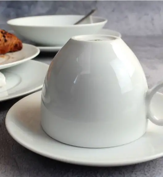 WYPRZEDAŻ! CHODZIEŻ QUEBEC Zestaw 4 elementowy dla 1 osoby / 6 porcelana