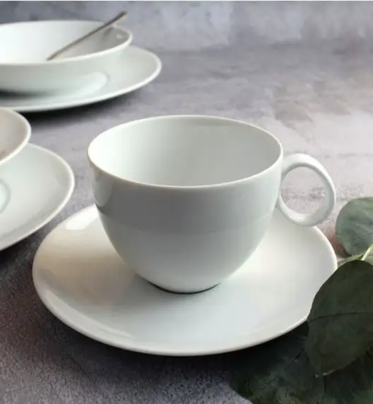WYPRZEDAŻ! CHODZIEŻ QUEBEC Zestaw 4 elementowy dla 1 osoby / 6 porcelana