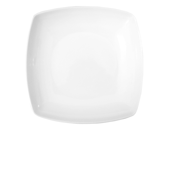 WYPRZEDAŻ! CHODZIEŻ AKCENT C000 BIAŁY Zestaw 2 talerzy obiadowych / porcelana