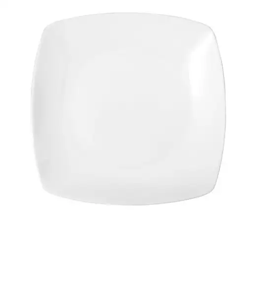 WYPRZEDAŻ! CHODZIEŻ AKCENT C000 BIAŁY Zestaw 2 talerzy obiadowych / porcelana