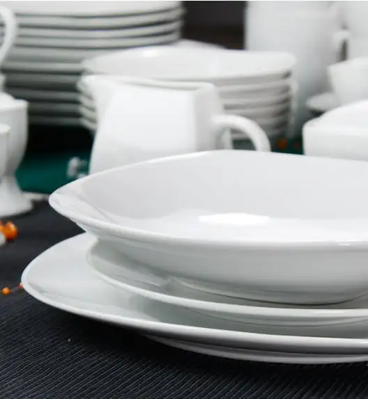 WYPRZEDAŻ! ARZBERG MERCURY Zestaw 4 talerzy głębokich / porcelana