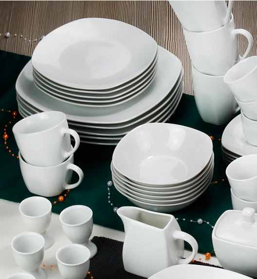 WYPRZEDAŻ! ARZBERG MERCURY Zestaw 4 talerzy głębokich / porcelana