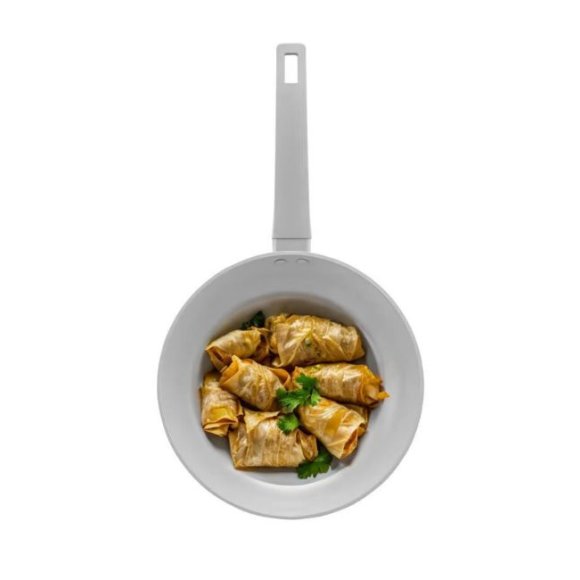 AMBITION GRIS Patelnia tradycyjna 28 cm / aluminium / z powłoką Qualum Basic