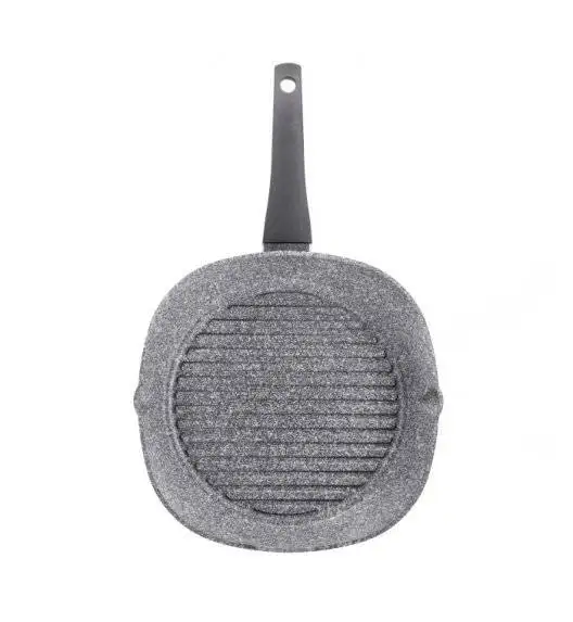 WYPRZEDAŻ! MONETA SINFONIA Patelnia grillowa 28 cm powłoka nieprzywierająca Artech Stone / indukcja