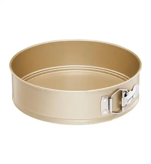 AMBITION ROYAL Tortownica 24 cm / złota / okrągła