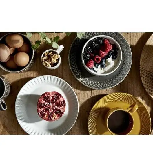 WYPRZEDAŻ! SAGAFORM COFFEE Talerz deserowy 20 cm biały / ceramika