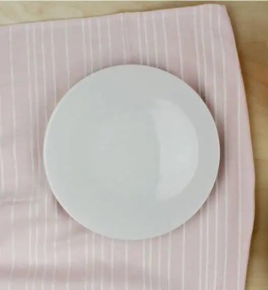 WYPRZEDAŻ! DOMINO A-E Komplet 10 talerzy dla 5 osób / porcelana