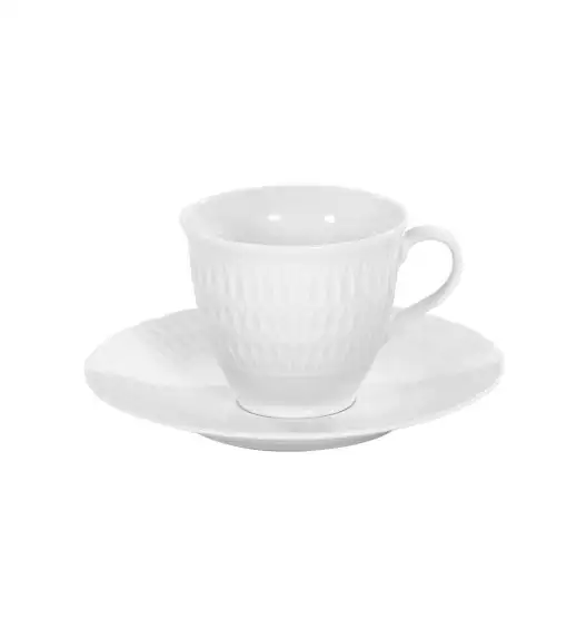 WYPRZEDAŻ! ĆMIELÓW SOFIA 0001 BIAŁA Komplet 6 elementowy dla 1 osoby / porcelana