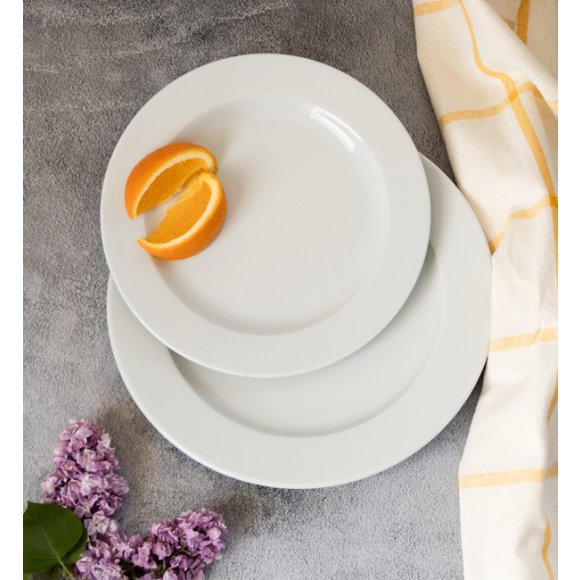 WYPRZEDAŻ! KAHLA K-A |3 15 20| Komplet 4 talerzy dla 2 osób / porcelana