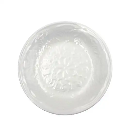 LUBIANA ORIENTAL | BIAŁY | Talerz deserowy 21 cm | porcelana luz 