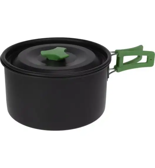 REDCLIFFS Zestaw garnków turystycznych z pokrywkami / 3 szt. / aluminium