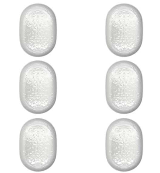 LUBIANA ORIENTAL | BIAŁY | Półmis owalny 28 cm - 6 SZT. | porcelana luz 