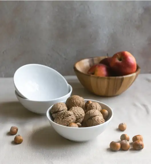 LUBIANA ORIENTAL | BIAŁY | Serwis obiadowy 18/54 el | porcelana