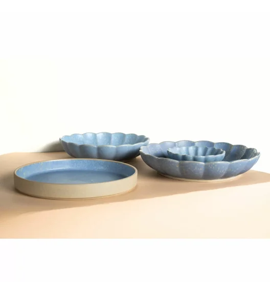 VERLO WODA Talerz płaski 22 cm 