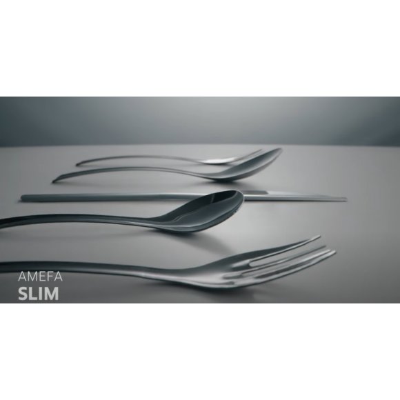 AMEFA SLIM Sztućce 240x Nóż obiadowy LUZ stal 18/0