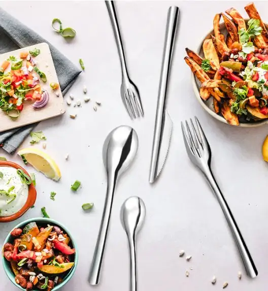 AMEFA SLIM Sztućce 240x Widelec obiadowy LUZ stal 18/0 ECO