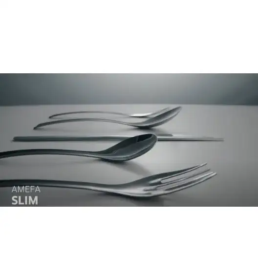 AMEFA SLIM Sztućce 240x Łyżeczka do herbaty LUZ stal 18/0 ECO