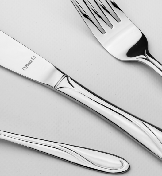 AMEFA WHISPER Sztućce UE 120 elementów dla 24 osób / stal nierdzewna / luzem