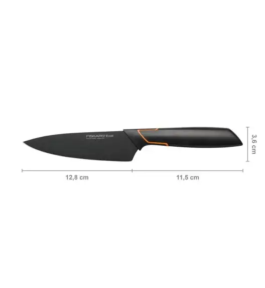 FISKARS EDGE Komplet 7 noży kuchennych + drewniany blok do szuflady 