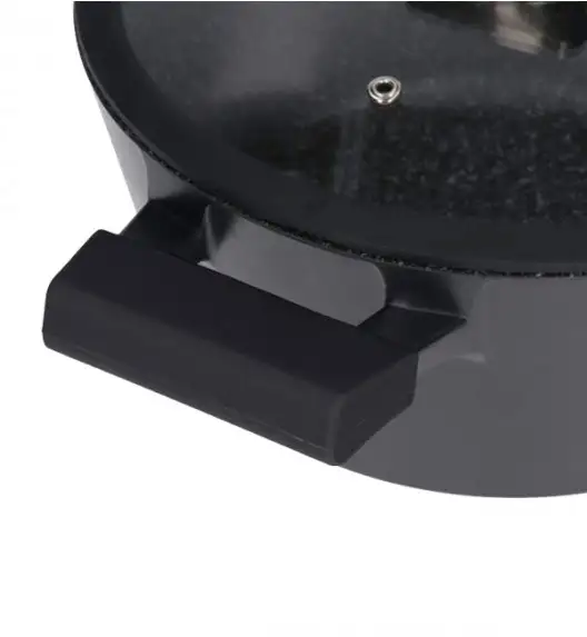 ZWIEGER BLACK STONE Zestaw garnków z pokrywkami 20, 24, 28 cm + Brytfanna 32 cm / GREBLON C3 GRANITE non-stick