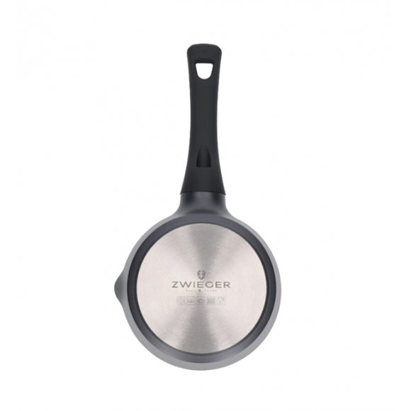 ZWIEGER BLACK STONE Zestaw garnków z pokrywkami 20, 24, 28 cm + Rondel 16 cm + Patelnie 20, 24, 28 cm + Brytfanna 33 cm