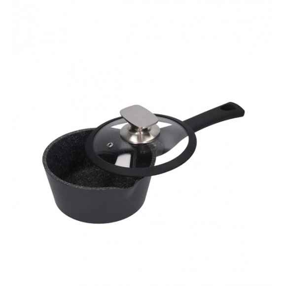 ZWIEGER BLACK STONE Zestaw garnków z pokrywkami 20, 24, 28 cm + Rondel 16 cm + Patelnie 20, 24, 28 cm + Brytfanna 33 cm