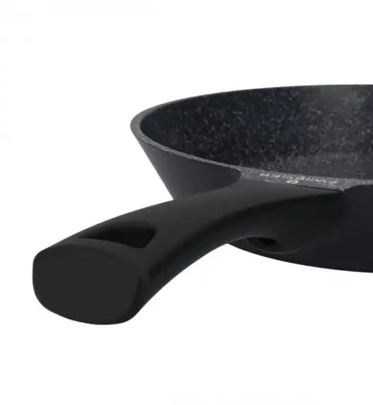 ZWIEGER BLACK STONE Zestaw garnków z pokrywkami 20, 24, 28 cm + Patelnie 20, 24, 28 cm + Brytfanna 33 cm