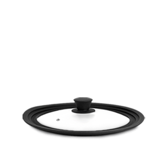 ZWIEGER BLACK STONE Zestaw garnków z pokrywkami 20, 24, 28 cm + Rondel 16 cm + Patelnie 20, 24, 28 cm + Brytfanna VERON + Pokrywki silikonowe KAIA HOME