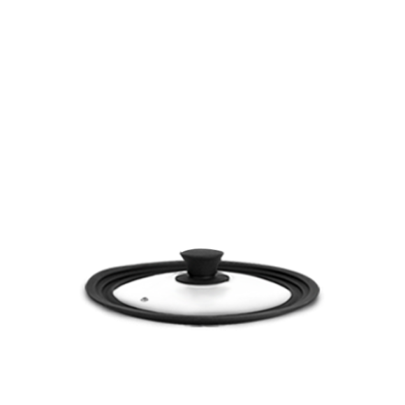 ZWIEGER BLACK STONE Zestaw garnków z pokrywkami 20, 24, 28 cm + Rondel 16 cm + Patelnie 20, 24, 28 cm + Brytfanna VERON + Pokrywki silikonowe KAIA HOME