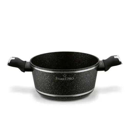 STARKE PRO CELEBRITY MARBLE Zestaw garnków 10 el z pokrywkami / non-stick / indukcja