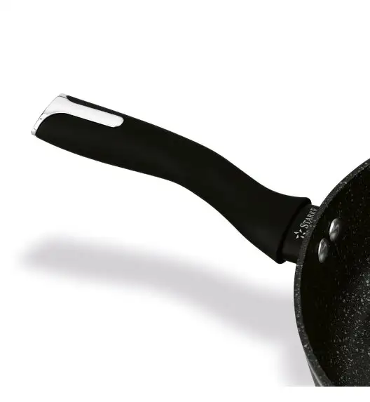 STARKE PRO CELEBRITY MARBLE Patelnia głęboka 24 cm + pokrywka / non-stick / indukcja