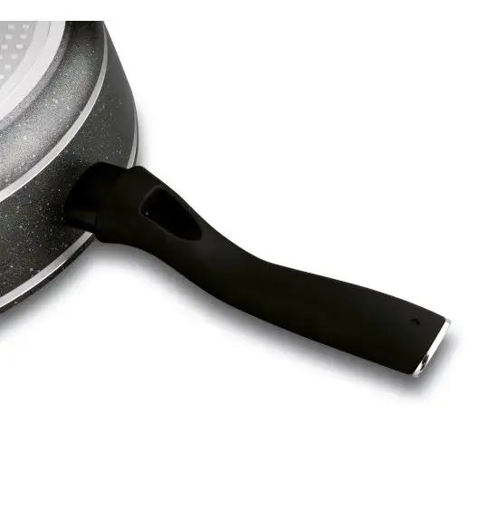 STARKE PRO CELEBRITY MARBLE Patelnia głęboka 24 cm + pokrywka / non-stick / indukcja