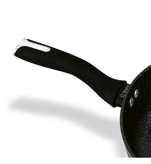 STARKE PRO CELEBRITY MARBLE Patelnia głęboka 28 cm + pokrywka / non-stick / indukcja