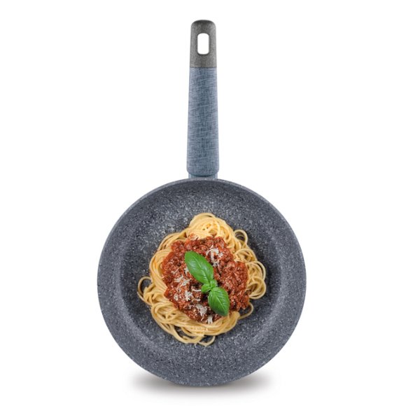 STARKE PRO DOUBLE Patelnia tradycyjna 24 cm / non-stick / indukcja
