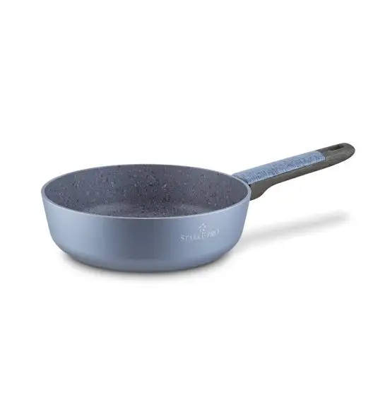 STARKE PRO DOUBLE Patelnia głęboka 24 cm z pokrywką / non-stick / indukcja