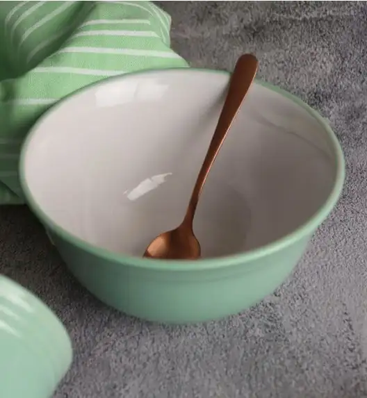 WYPRZEDAŻ! WATERSIDE CAMDEN GREEN Serwis obiadowy 8 el / 2 osób / porcelana